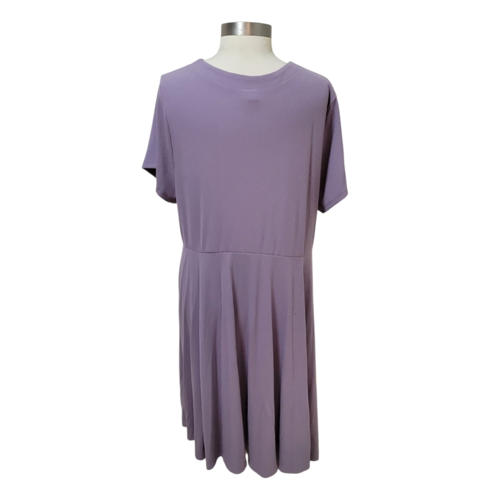 Torrid Mini Ribbed Button Down Skater Dress - Picture 4 of 12